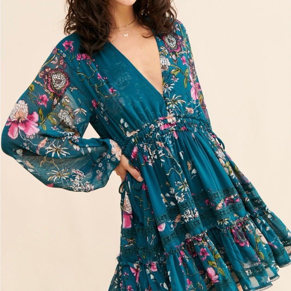Free People Cherry Blossom Dress - Picture 2 of 7
